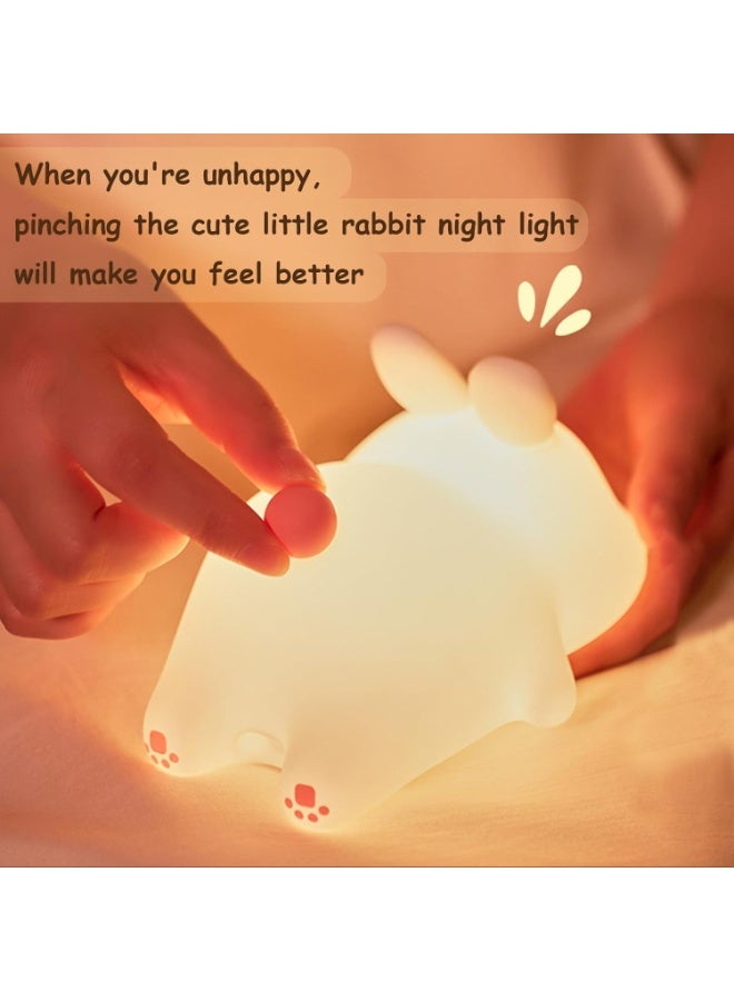 USB Bunny Night Lamp Model T-825, Soft LED Light with Cute Design for Bedrooms and Kids Rooms, Ideal for Night Use and Home Decoration - Image 4